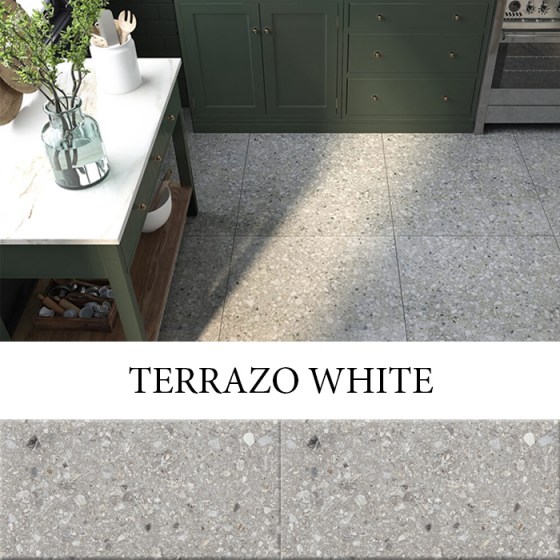 IMPORTILES TERRAZO WHITE 60x120